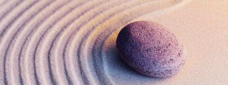Meditative Rock Stone Zen and Peaceful