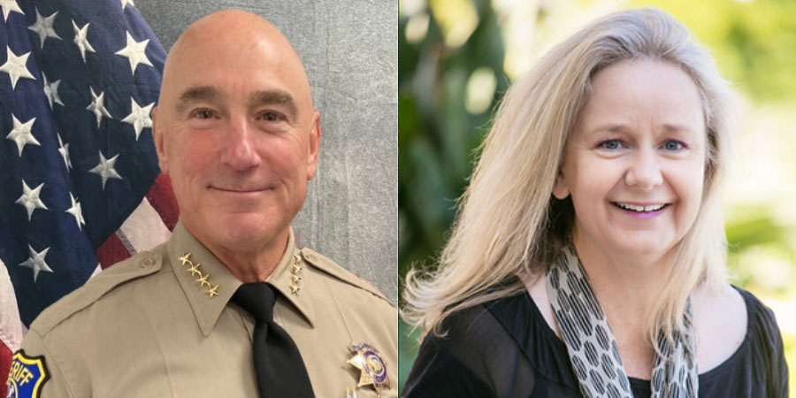 Sheriff Robert Jonsen Talks with Julie Learmond-Criqui from Courageous Heart